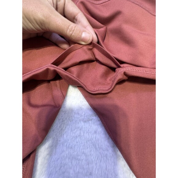 Nike Dri-fit Workout Capri Size Large Compression Weight Lift Yoga NWOT Marroo - Picture 6 of 8